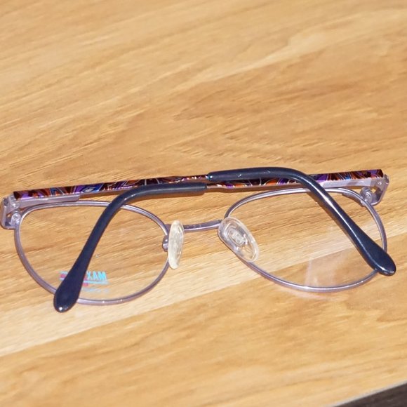 🤩New lot of 2 Vintage Max Color by Charmant eyeglasses frames, made in JAPAN 🤩 - Picture 3 of 8